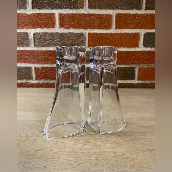 Lot of 2 Holmegaard Balance Vase/Candlesticks Candle Holders Combo - Picture 2 of 8